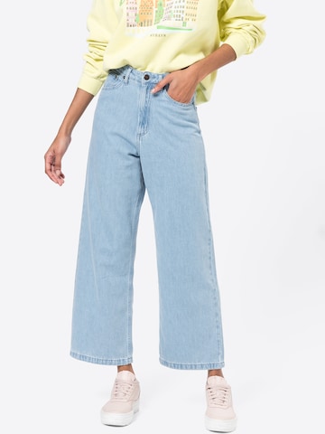 Vintage Supply Wide Leg Jeans in Blau: predná strana