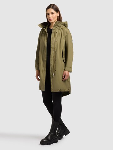 Manteau mi-saison 'NELE' khujo en vert