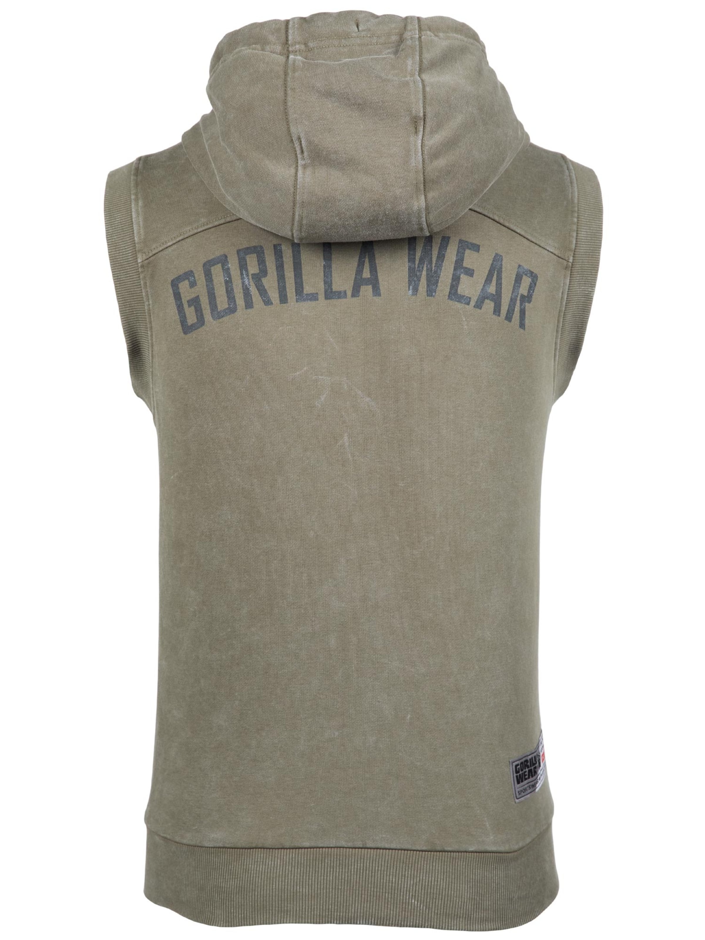 Gorilla Wear Sweatvest in Beige