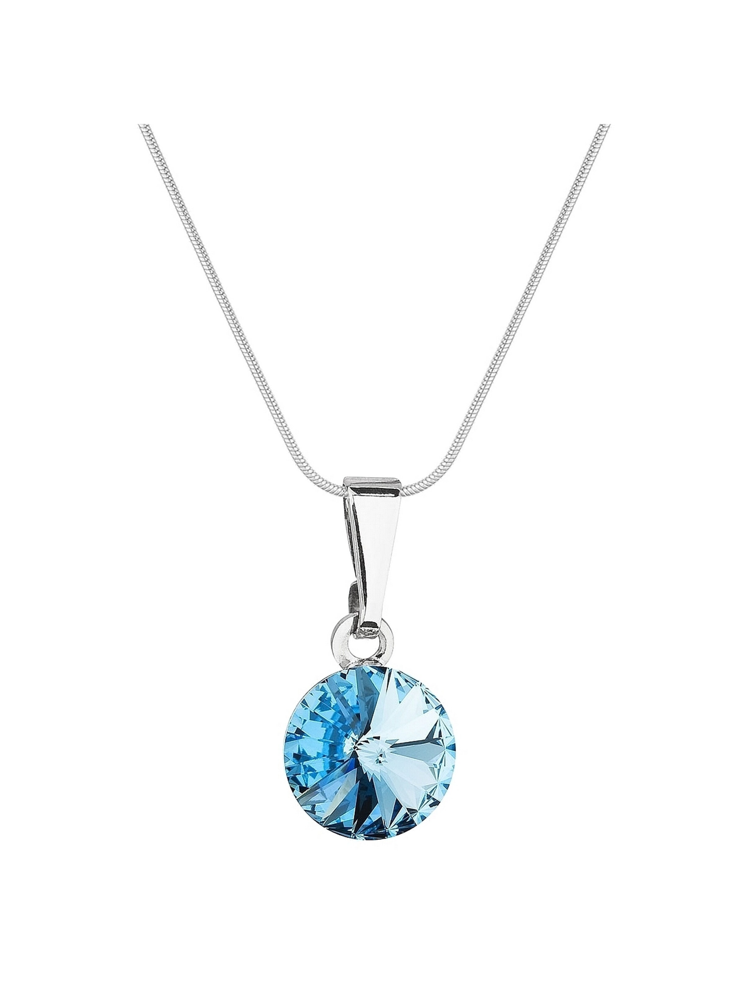 EXCLUSIVE EDITION Řetízek 'Rivoli adorned with Swarovski crystals' – modrá
