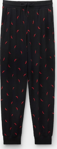 Tezenis Pyjamahose in Schwarz: Vorderseite