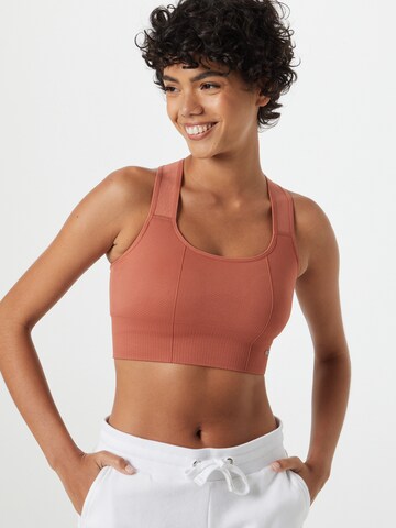 aim'n Bustier Sport bh in Roze: voorkant