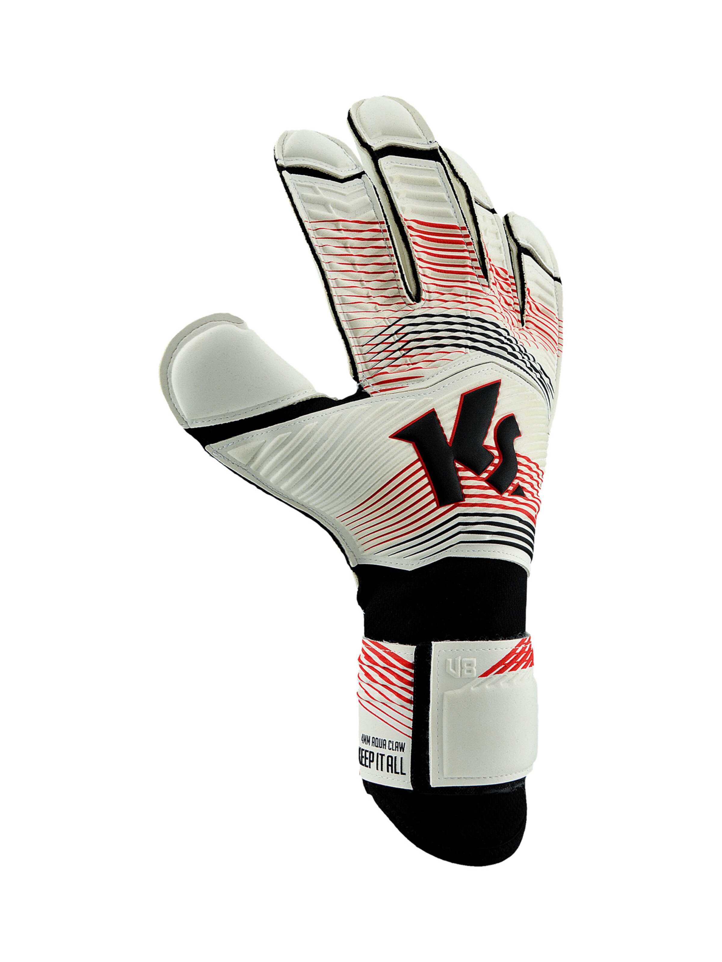 KEEPERsport Athletic Gloves in White