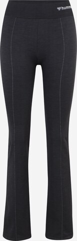 Hummel Ozke Športne hlače | črna barva: sprednja stran