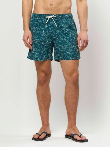 Șorturi de baie ' UMCaine ' de la U.S. POLO ASSN. pe verde