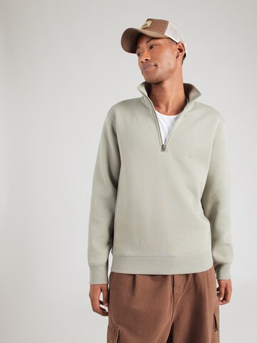 G-STARSweater majica 'Premium Core' - zelena boja: prednji dio