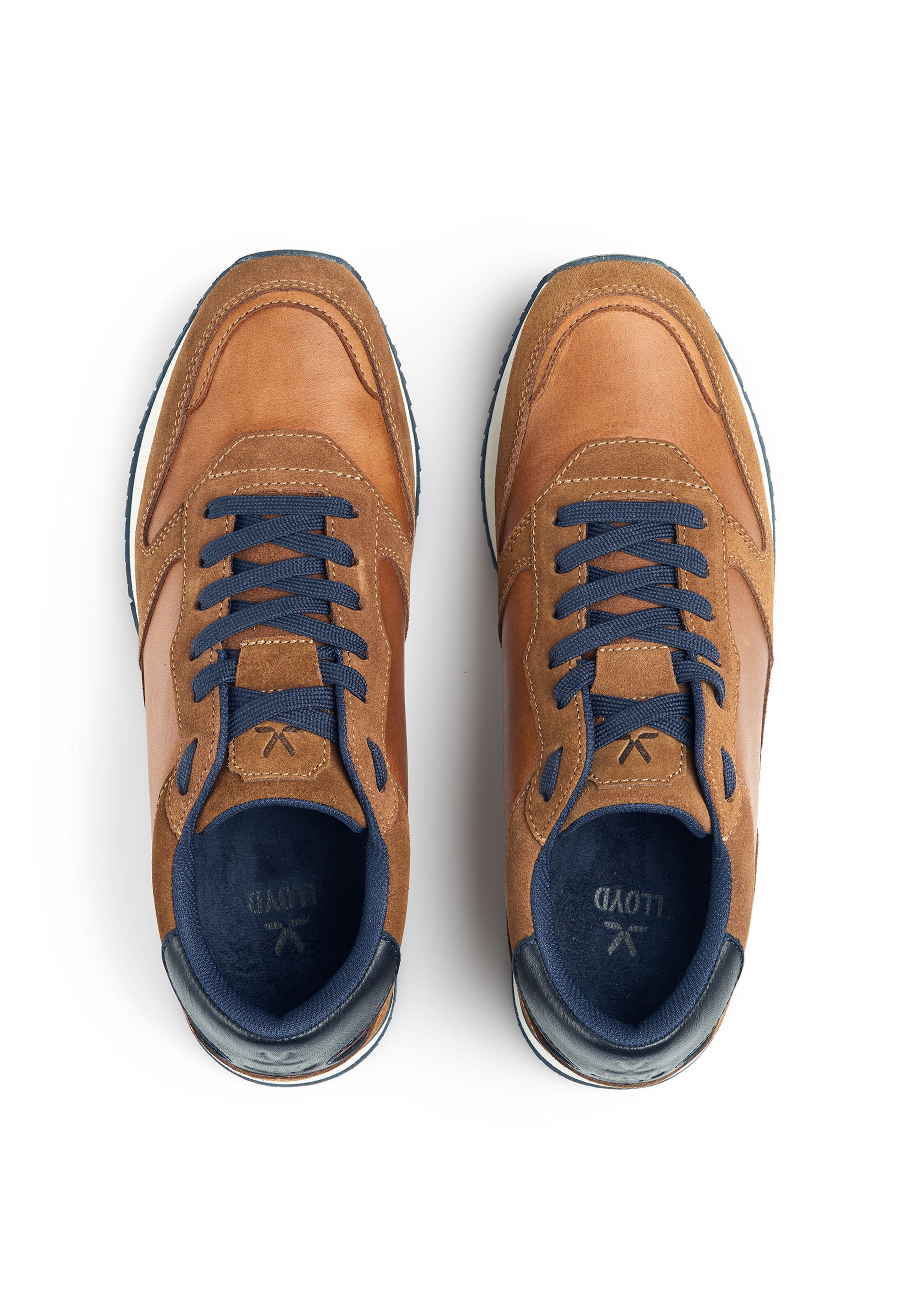 Baskets basses LLOYD en marron