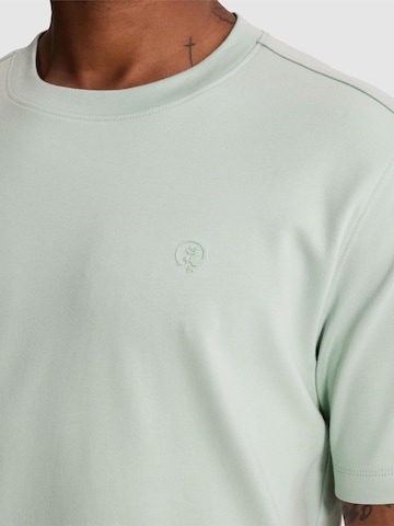 CAST IRON - Camiseta 'Regular fit T-shirt in interlock' en azul