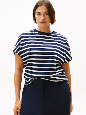 Tommy Hilfiger Curve Футболка в Синий: спереди