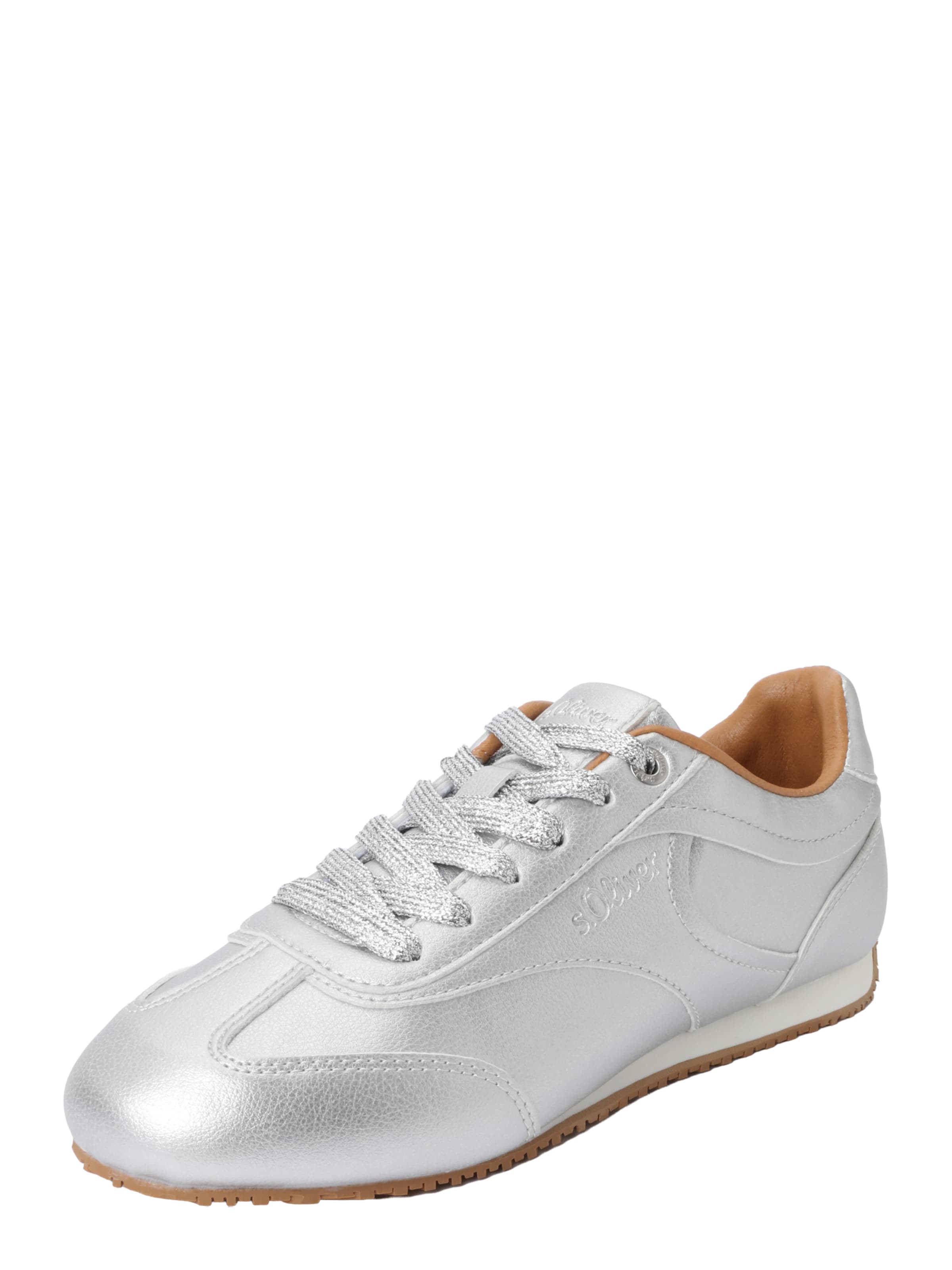 s.Oliver Sneaker in Silber: Vorderseite