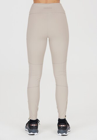 ENDURANCE Skinny Sporhose 'Elinor' in Beige