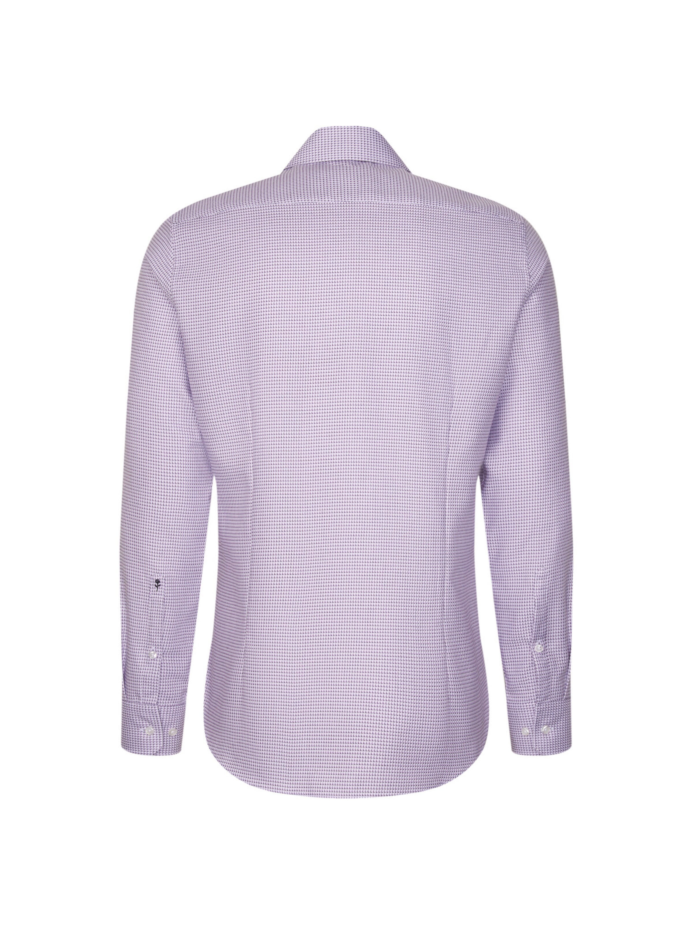 SEIDENSTICKER Slim fit Zakelijk overhemd in Lila