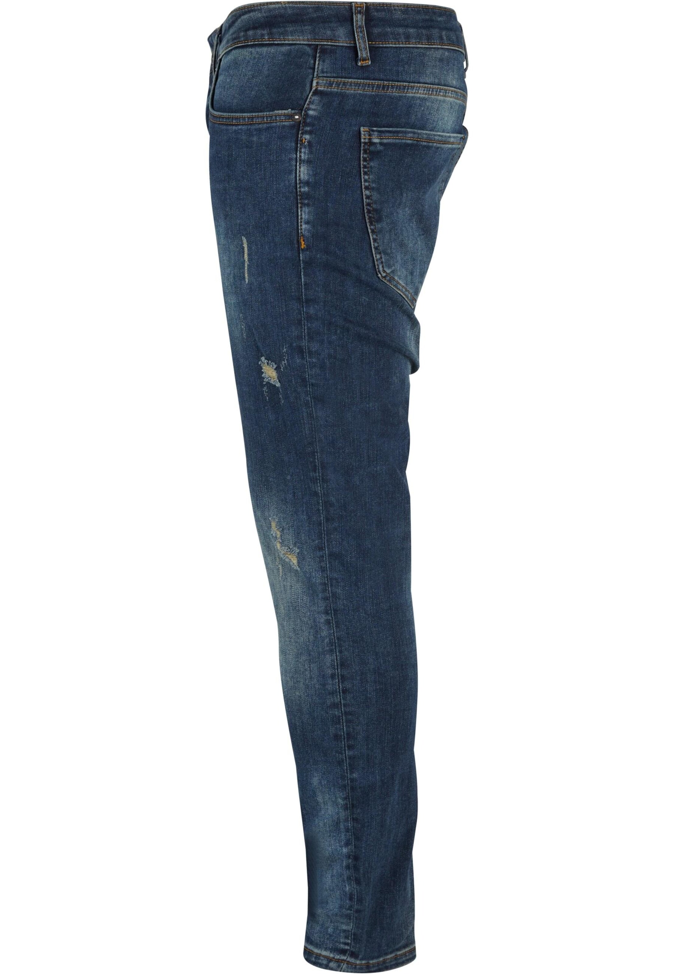 2Y Premium Slimfit Jeans in Blau