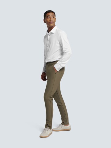 Regular fit Camicia di No Excess in bianco