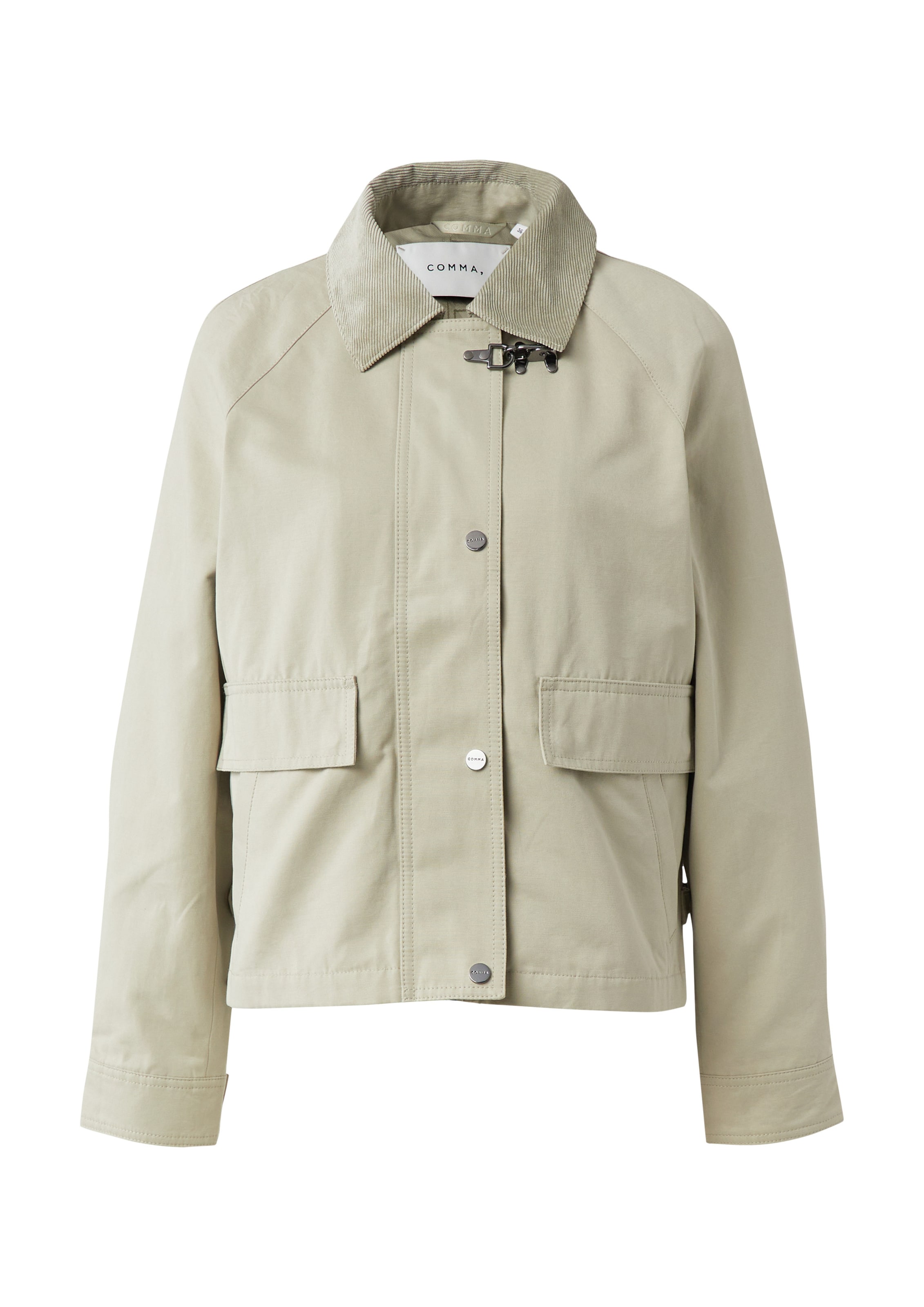 COMMA Jacke in Grün: Vorderseite