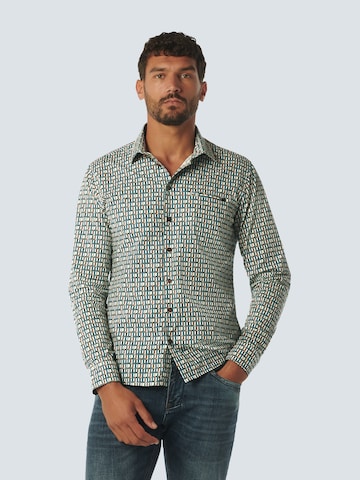 Regular fit Camicia di No Excess in verde