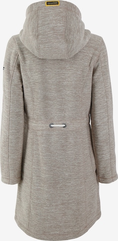 Schmuddelwedda Fleece jas in Beige