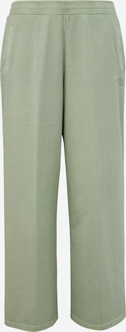 TRIANGLE Szeroka nogawka Spodnie w kolorze zielony: przód