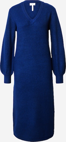 OBJECT Knitted dress 'Malena' in Blue: front