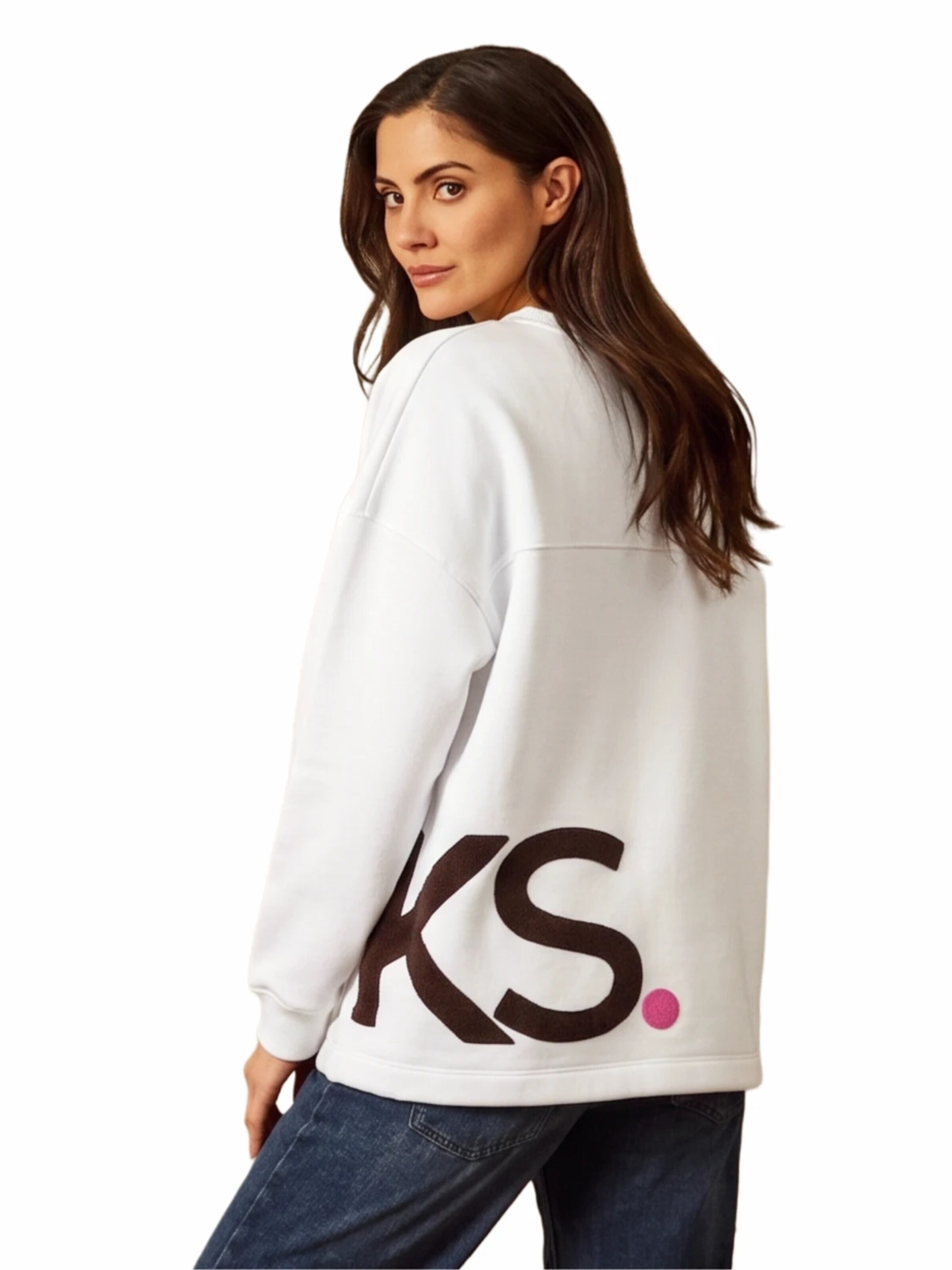 LIKS. Munich Sweatshirt in White
