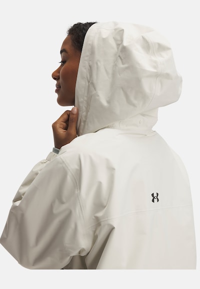 UNDER ARMOUR Athletic Jacket in Stone / Black, Item view