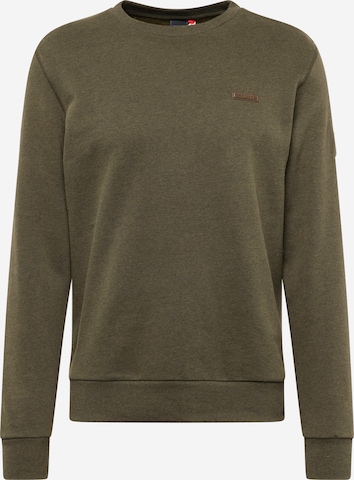 Ragwear Sweatshirt 'Indie' in Green: front