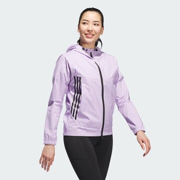 ADIDAS PERFORMANCE Sportjas 'Provisional' in Lila: voorkant