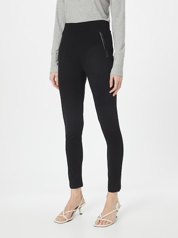 ABOUT YOU Skinny Leggings 'Lynn' in Schwarz: predná strana