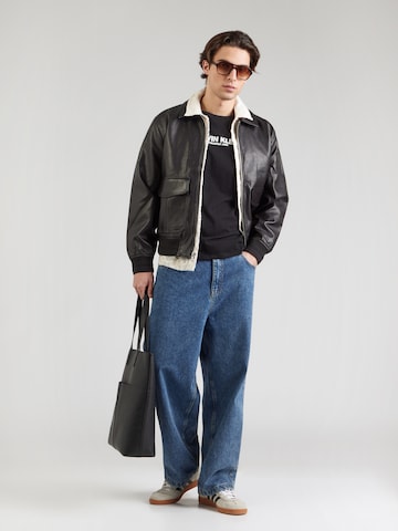 Calvin Klein Μπλουζάκι '30s' σε μαύρο