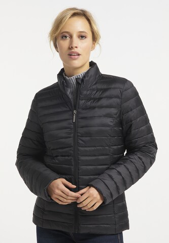 Usha Between-season jacket in Black: front