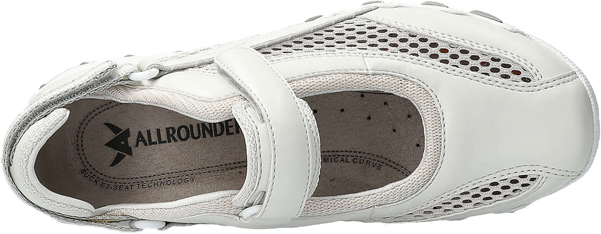 Baskets basses ALLROUNDER BY MEPHISTO en blanc
