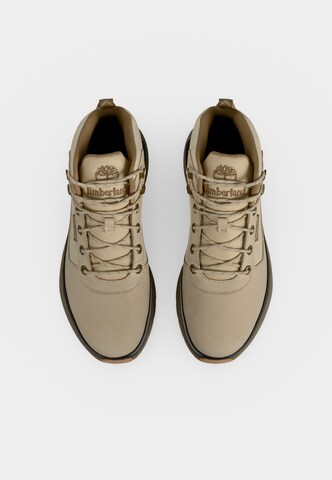 TIMBERLAND Magas szárú sportcipők 'MID LACE SNEAKER' - bézs