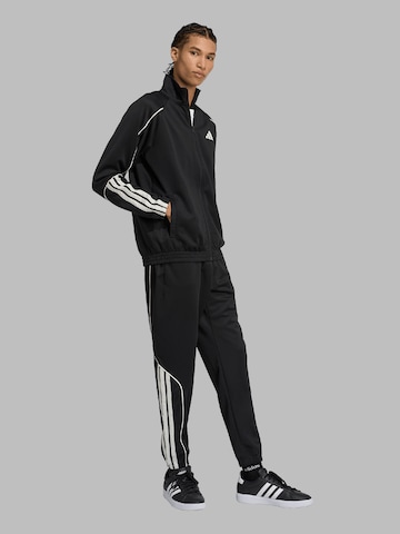 ADIDAS SPORTSWEAR Tepláková souprava '3S STADIUM' – černá