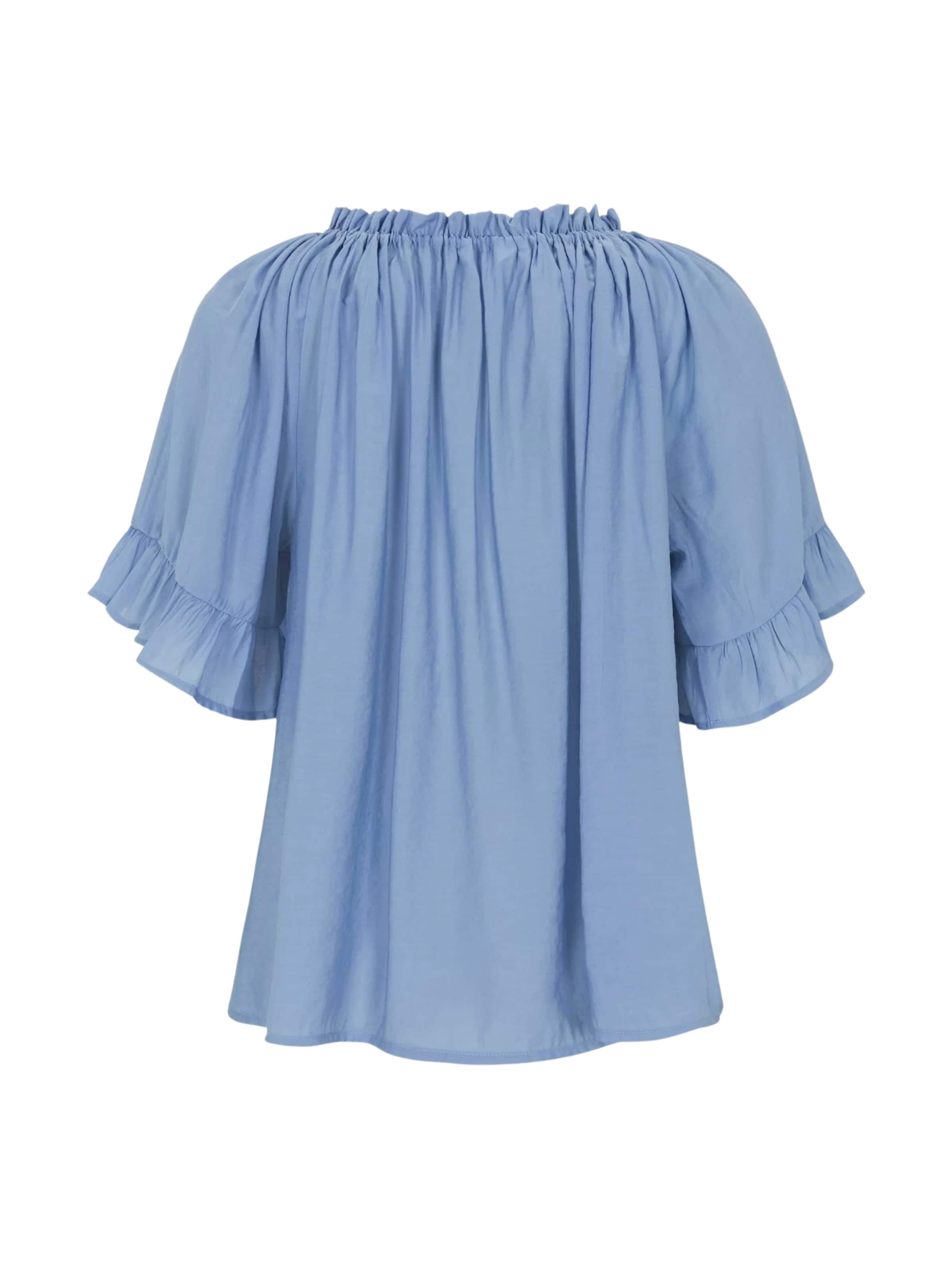 T-shirt ' SRHaina ' Soft Rebels en bleu : derrière