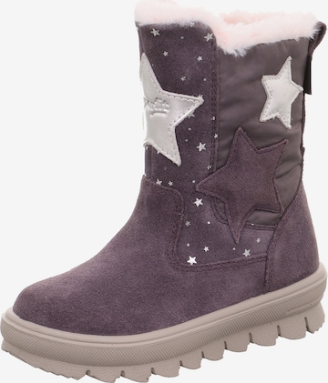 SUPERFIT Snowboots 'FLAVIA' i lilla: forside