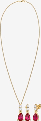 ELLI PREMIUM Jewelry Set in Gold: front