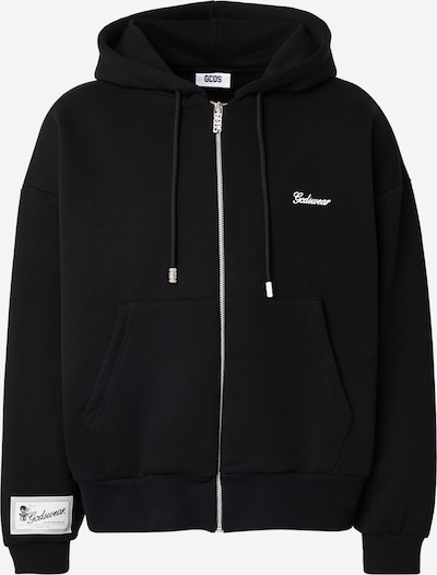 GCDS Gornji dio trenirke 'MAGIC CRACKLE' u crna / bijela, Pregled proizvoda