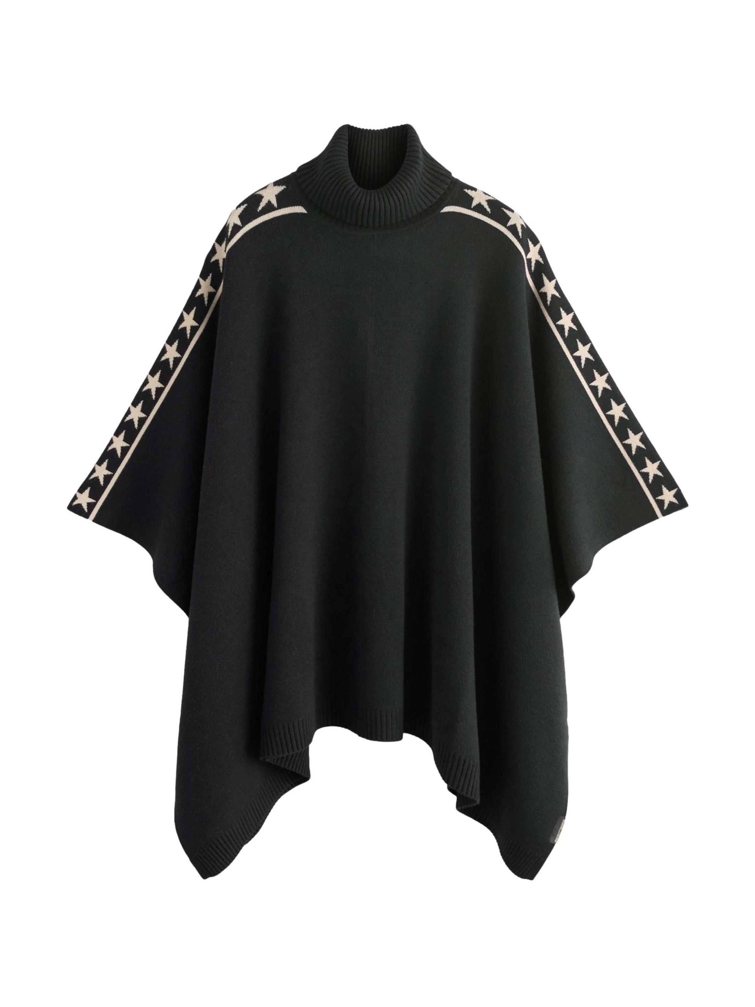 Rockett St George Cape in Black: front
