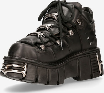 Baskets basses 'M-106-S1' New Rock en noir : devant