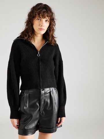 Cardigan Trendyol en noir : devant