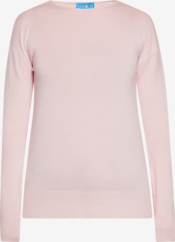 SANIKA Strickjacke in Pink: Vorderseite
