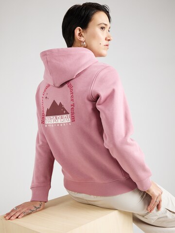 NAPAPIJRI Bluzka sportowa 'ROPE' w kolorze różowy