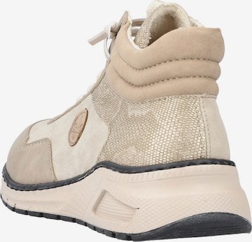 Rieker High-Top Sneakers in Beige