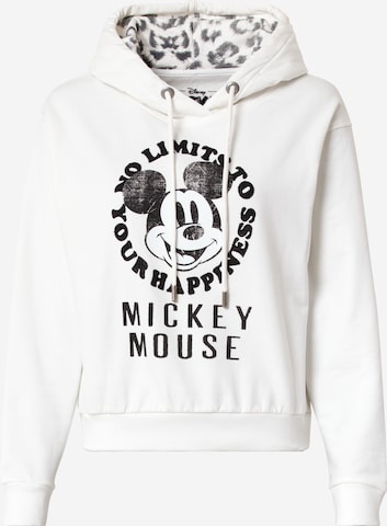Frogbox Sweatshirt 'Mickey' in Weiß: predná strana