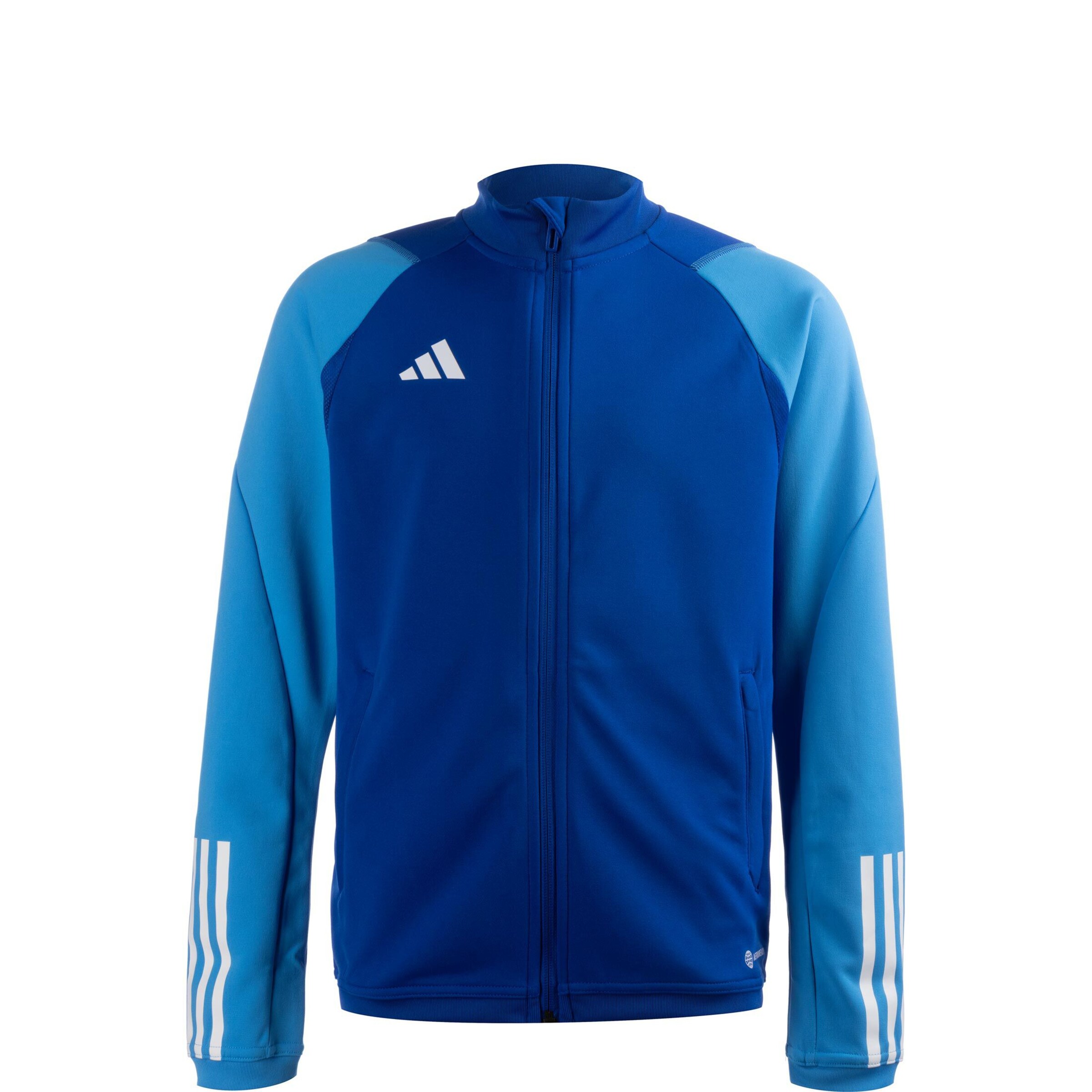 ADIDAS PERFORMANCE Sportjacke 'Tiro 23 Competition' in Blau: Vorderseite