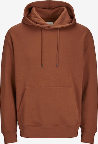 JACK & JONES Sweatshirt 'JJEStar' in Braun: Vorderseite