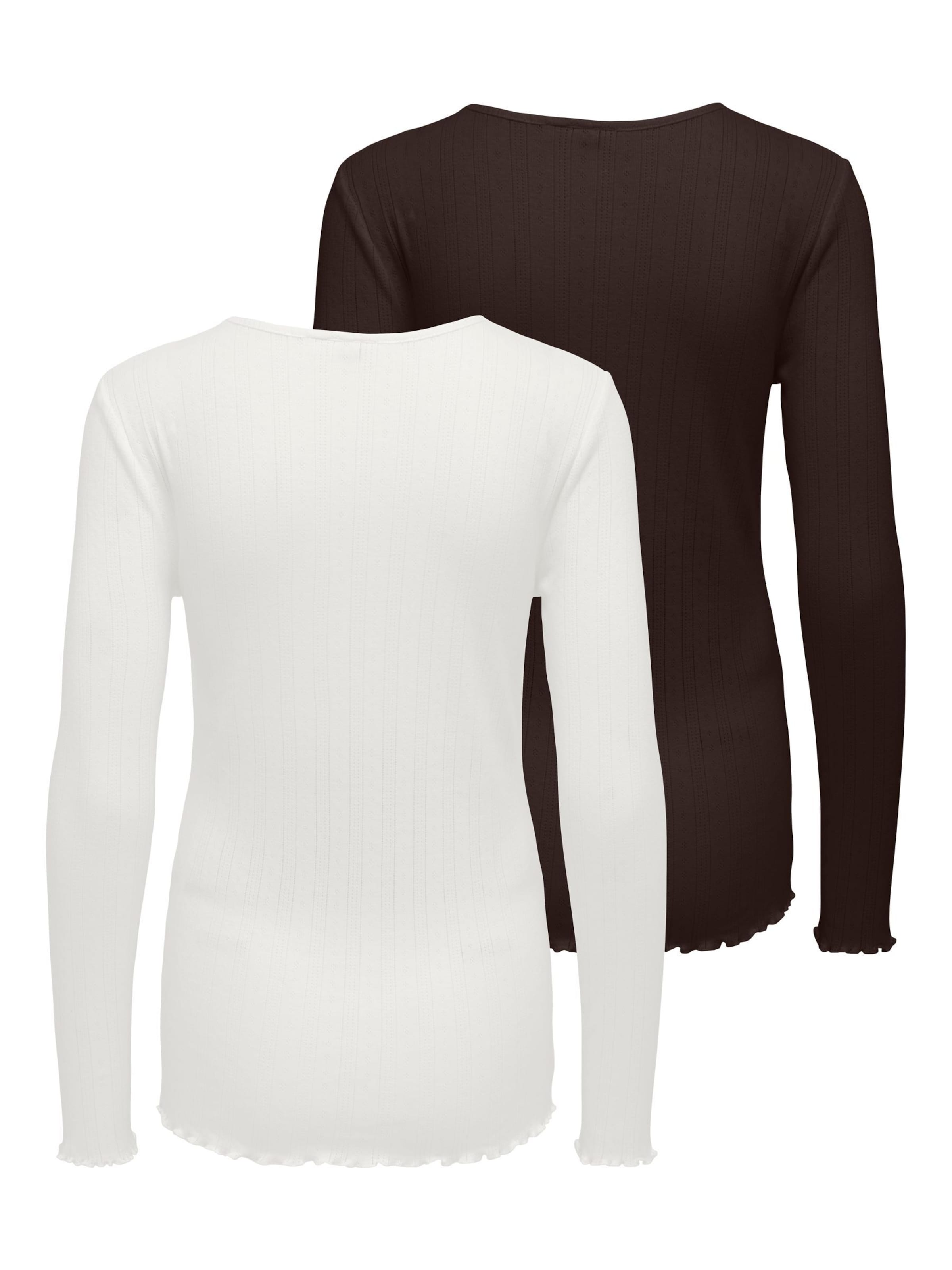 Only Maternity Shirt 'OLMVista' in Brown