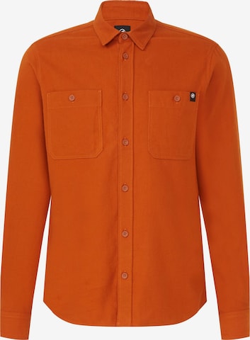 MAMMUT Regular Fit Hemd ‘Alvra' in Braun: Vorderseite