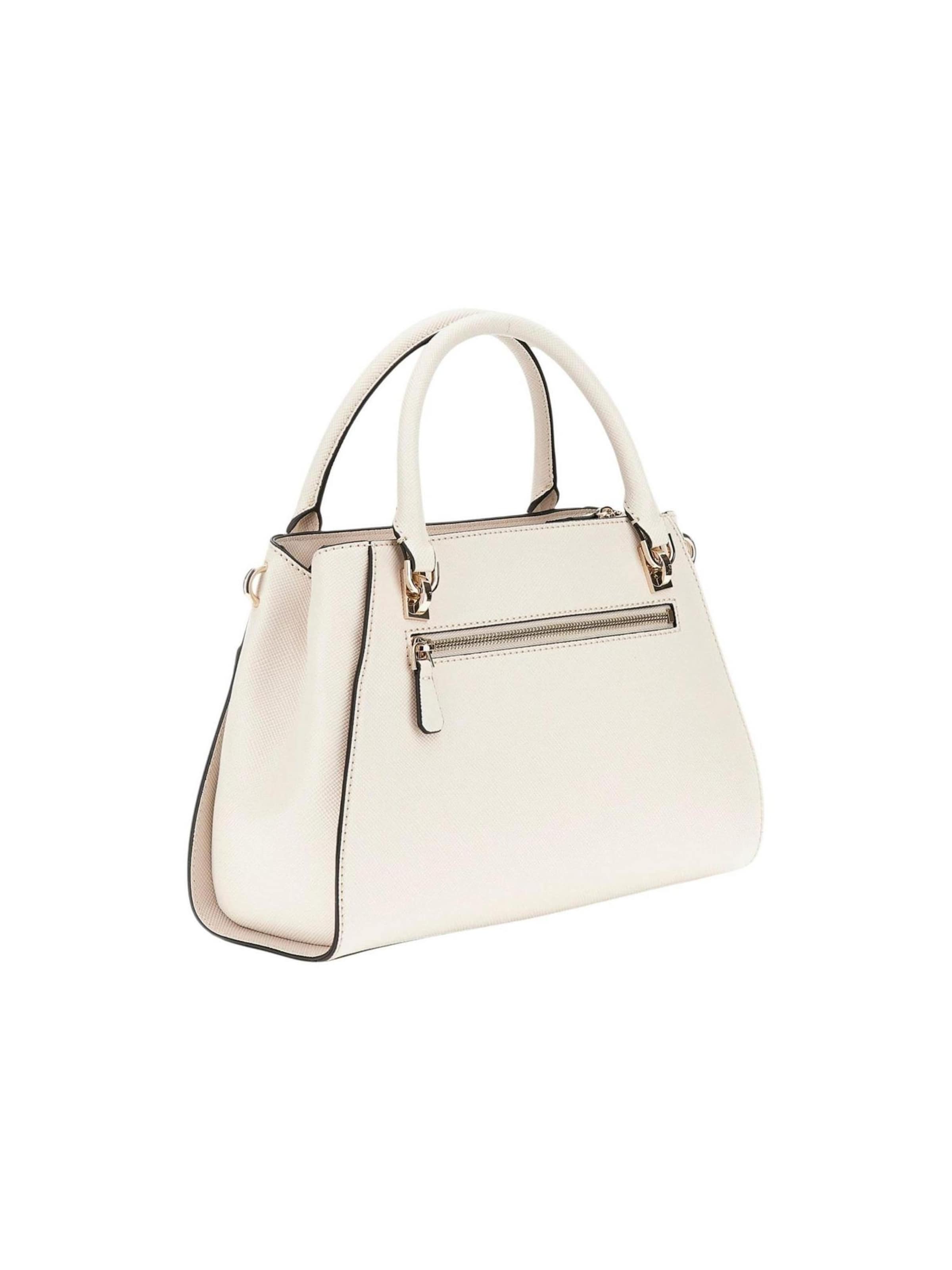 Borsa a mano 'NOELLE II LUXURY SATCHEL HWZG96 72070' di GUESS in beige