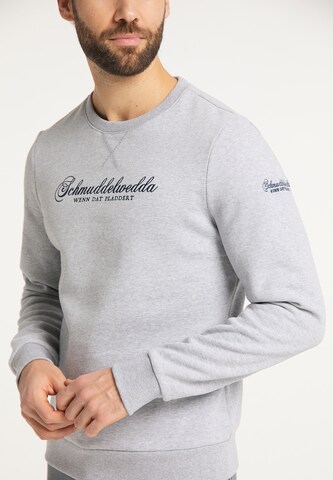 Schmuddelwedda Sweatshirt in Grey